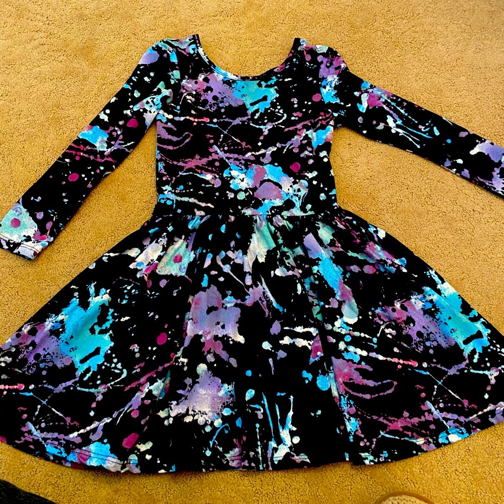 Pixie Lane splatter dress